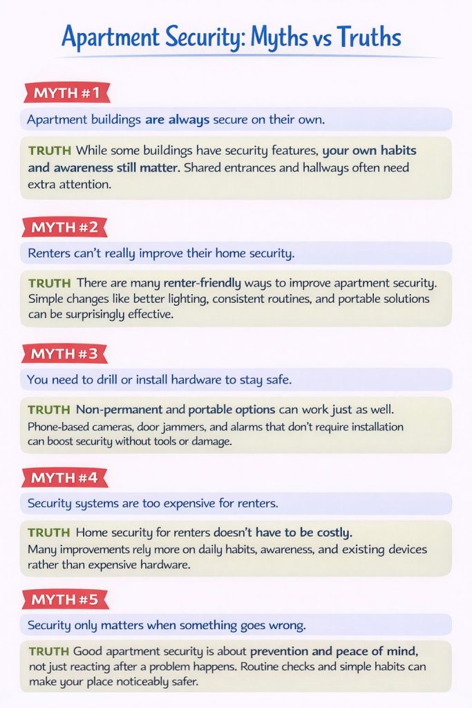 apartment security myths and truths