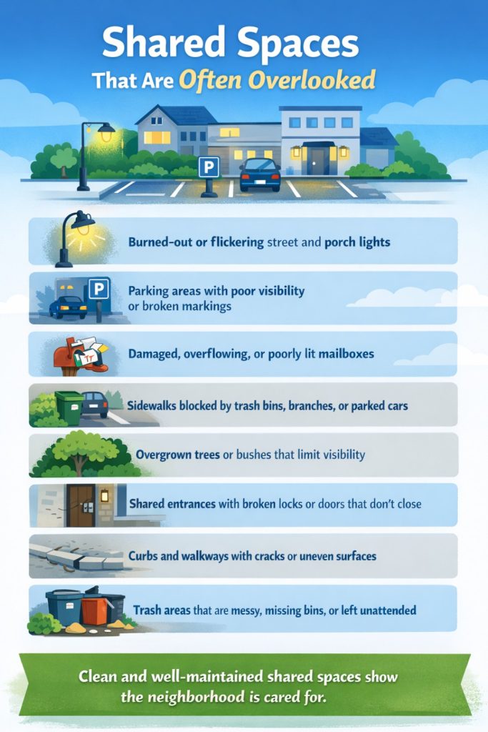 Sharec spaces that are often overlooked in neighborhood community